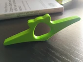 Byr3D Başparmak Kitap Tutucu Yeşil 2752344 Sadece Plastik Aparattır - 2
