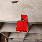 Byr3D Kullanışlı Kenar Bantlama Düzeltici (Küçük) Kırmızı 4066745 Sadece Plastik Aparattır - 1
