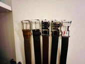 Byr3D Kemerli Dolap Askısı Beyaz 5' Li 6484268 Sadece Plastik Aparattır - 1