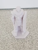 Byr3D İnsan Rahip - Minyatür Beyaz 1716375 Sadece Plastik Aparattır thumbnail 1