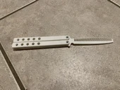 Byr3D Kelebek  Tarak Beyaz 4966733 Sadece Plastik Aparattır - 1