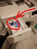 Byr3D Aeg Çamaşır Makinesi İçin Sıvı Deterjan Bölücü Mavi 3383247 Sadece Plastik Aparattır - 1