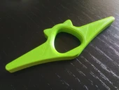 Byr3D Başparmak Kitap Tutucu Yeşil 2752344 Sadece Plastik Aparattır - 3