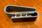 Byr3D Vizör Güneş Gözlüğü Klipsi Gri 6469640 Sadece Plastik Aparattır - 1