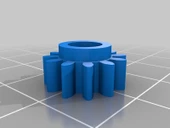 Byr3D Blender  Hr1372 İçin Sabit Dişli Mavi 4938481 (3 Adet) Sadece Plastik Aparattır - 1