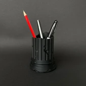 Byr3D Roma Sütunu Kalemlik Siyah 6477920 Sadece Plastik Aparattır - 1