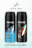Axe Erkek Deodorant Sprey Ice Chill ve Africa 150 ml - 1