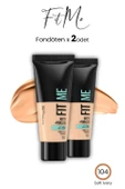 Maybelline Fit Me Matte+Poreless Fondöten 30 ML Soft Ivory 104 x 2 Adet - 1