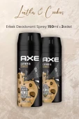 Axe Leather & Cookies Erkek Deodorant Sprey 150 ml x 2 Adet - 1