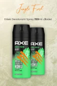 Axe Jungle Fresh Erkek Deodorant Sprey 150 ml x 2 Adet - 1