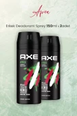 Axe Africa Erkek Deodorant Sprey 150 ml x 2 Adet - 1
