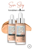Maybelline Super Stay 24H Skin Tint Fondöten 10 30 ml  x 2 Adet - 1