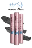 Maybelline New York Lash Sensational Sky High Waterproof Maskara Siyah x 3 Adet - 1