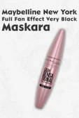 Maybelline New York Full Fan Effect Very Black Maskara - 1