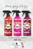 Yumoş Sprey Orkide, Sakura, ve Amber, Pamuk Hediyeli - 1