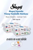 Sleepy Yüzey Temizlik Havlusu 8 Katlı 4 X Large 200 Yaprak ve Pamuk - 1