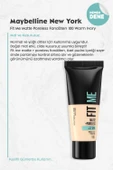 Maybelline Fit Me Matte Poreless Fondöten 100 Warm Ivory - 2