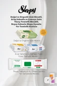 Sleepy Organik Islak Mendil ve Yüzey Temizlik Havlu Seti, 50 Gram Pamuk Hediyeli thumbnail 1