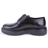 Dagoster DMA78-9505 Siyah Ortopedik Klasik Spor Erkek Deri Ayakkabı - 3