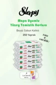 Sleepy 250 Yaprak Beyaz Sabunlu Yer Temizlik Havlusu ve Pamuk thumbnail 1