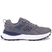 Hammer Jack 10125001 Peru Premıum Koyu Gri Lacivert Ortopedik Günlük Deri Erkek Spor Ayakkabı - 2