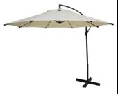Düvenci Parasol / Bahçe Şemsiyesi, Krem Rengi, 3 Metre Çapında - 1
