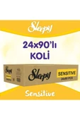 Sensitive 90 Yaprak 24'lü Paket Islak Mendil thumbnail 2