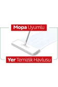 Easy Clean Arap Sabunu Katkılı Mopa Uyumlu Yer Temizlik Havlusu 50 Yaprak thumbnail 5