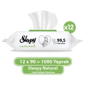 Sleepy Natural Islak Bebek Havlusu 12X90 (1080 Yaprak) thumbnail 1
