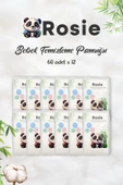 ROSIE %100 Doğal Bebek Temizleme Pamuğu 12'li Paket - 1