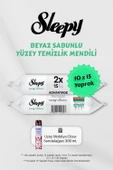 150 Adet Beyaz Sabunlu Havlu, Mobilya Cilası Hediyeli - 1