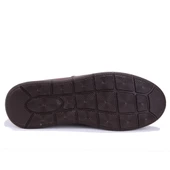 Dagoster DMA08-432 Kahverengi Ortopedik Poliüretan Taban Günlük Erkek Deri Ayakkabı - 4