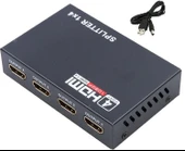 4 Port Hdmi Splitter Çoklu Ekran Çoklayıcı Switch 4410 thumbnail 2