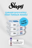 300 Adet Çamaşır Suyu Katkılı Temizlik Havlusu, Lavantalı Mobilya Cilası Hediyeli thumbnail 1