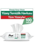 Sleepy 2'li Easy Clean 100'lü Yüzey Temizlik Havlusu - 2