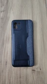 SAMSUNG A03 SİLİKON KILIF SİYAH-GRİ - 1