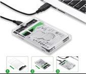 2.5 Sata Type C Usb 3.1 Usb 3.0 Şeffaf Harici Ssd Hdd Hard Disk Kutusu 4389 thumbnail 2