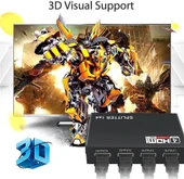 4 Port Hdmi Splitter Çoklu Ekran Çoklayıcı Switch 4410 thumbnail 8