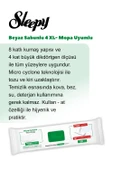 Sleepy Mopa Uyumlu 4XL ve Easy Clean Havlu Set, Pamuk Hediyeli - 3