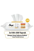 Sleepy Easy Clean Arap Sabunu Katkılı Yüzey Temizlik Havlusu 100' lü x 3 Adet thumbnail 2