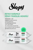 Sleepy Yüzey Temizlik Mendili, Mopa Uyumlu 4 XL Set ve 50 Gram Pamuk - 2