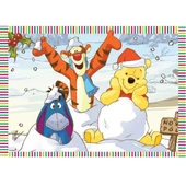 WN714  KS, Winnie The Pooh, 100 Parça Puzzle thumbnail 1