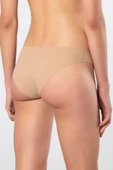 Türen Kadın Lazer Kesim Pamuklu Bikini Külot 907/Vizon - 3