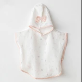 Andywawa AC25513 Love Family Müslin Bebek Panço Ekru - 1