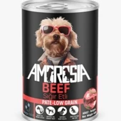 Ambrosia Pate Sığır Etli Yetişkin Köpek Konserve 400 Gr X 3 Adet - 2