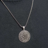 samur parti parti aksesuar & kostüm Gümüş Asr Suresi Erkek Kolye thumbnail 2