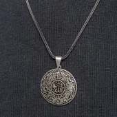 samur parti parti aksesuar & kostüm Gümüş Asr Suresi Erkek Kolye thumbnail 3