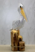 Ahşap Pelikan 60 Cm - 1