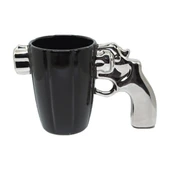 Metalik Silah Tasarımlı Kupa Bardak - 1