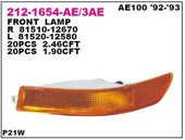 Tampon Sinyali Sol Corolla Ae100/Ae101 Benzın 93-97 - 1